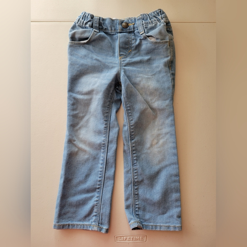 Old Navy Light Denim Straight Leg. Girls 3t